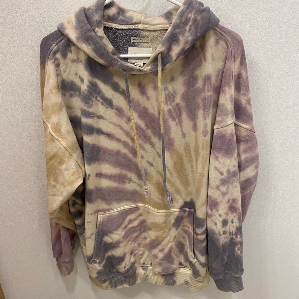 American eagle, tie dye hoodie